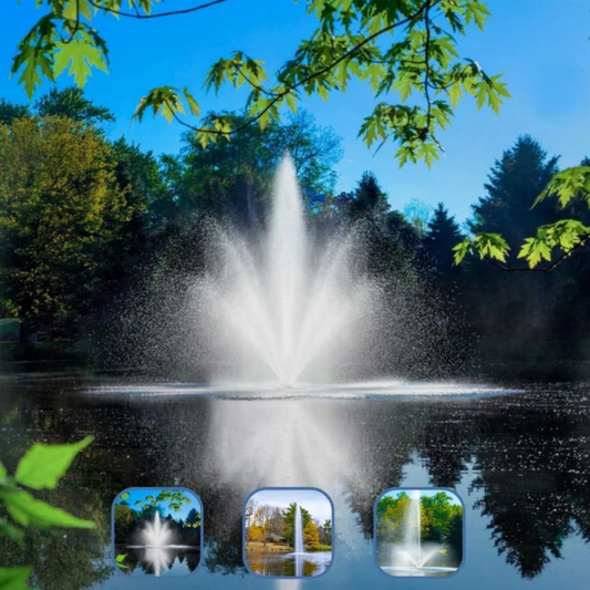 Pond Fountain Scott Aerator Triad