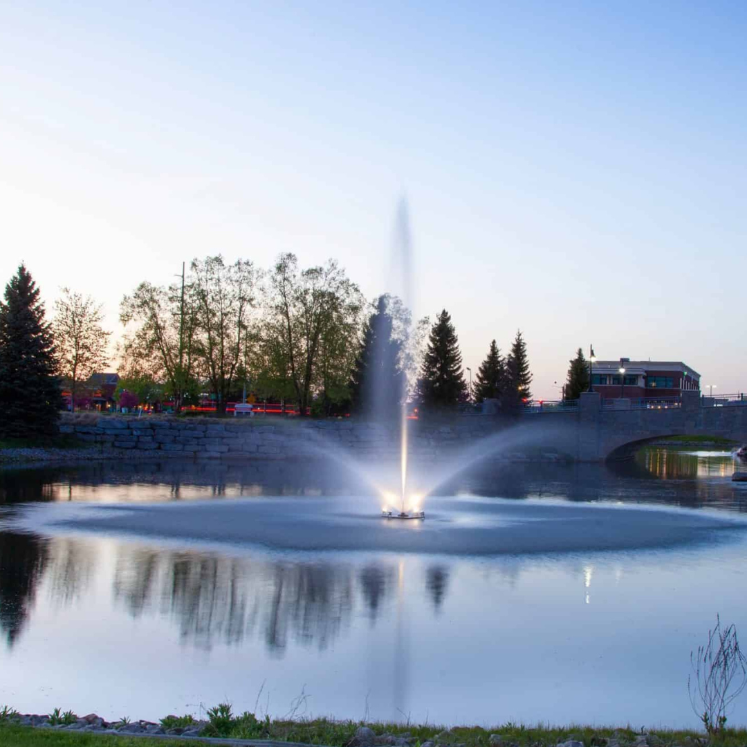 Scott Aerator Skyward Pond Fountain