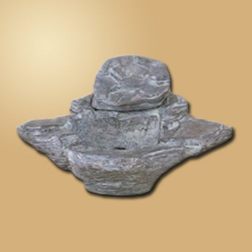 Image of a slate tabletop fountain