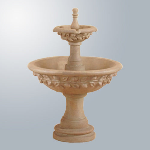 Two tier fountain with lemon design