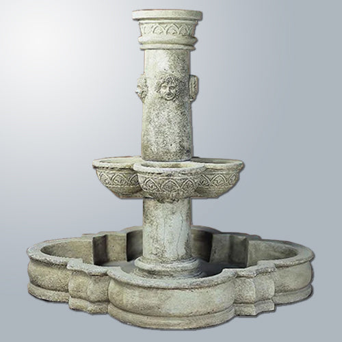 Outdoor water feature for garden or patio