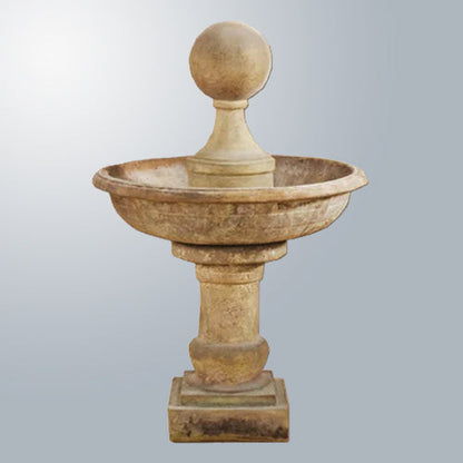 Image of a modern outdoor water feature.