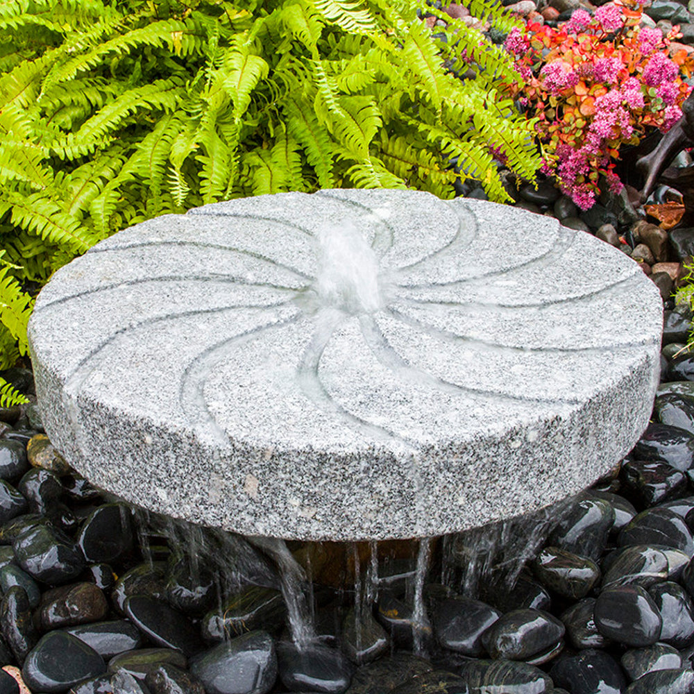 stone fountain Swirl Millstone