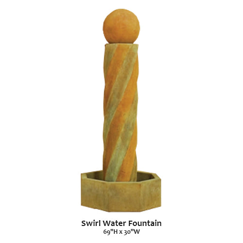 Swirl Water Fountain