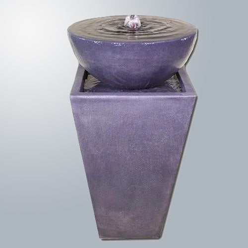 Image of a tapered zen fountain