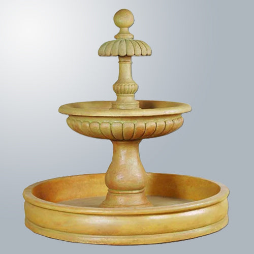 Outdoor fountain for ponds
