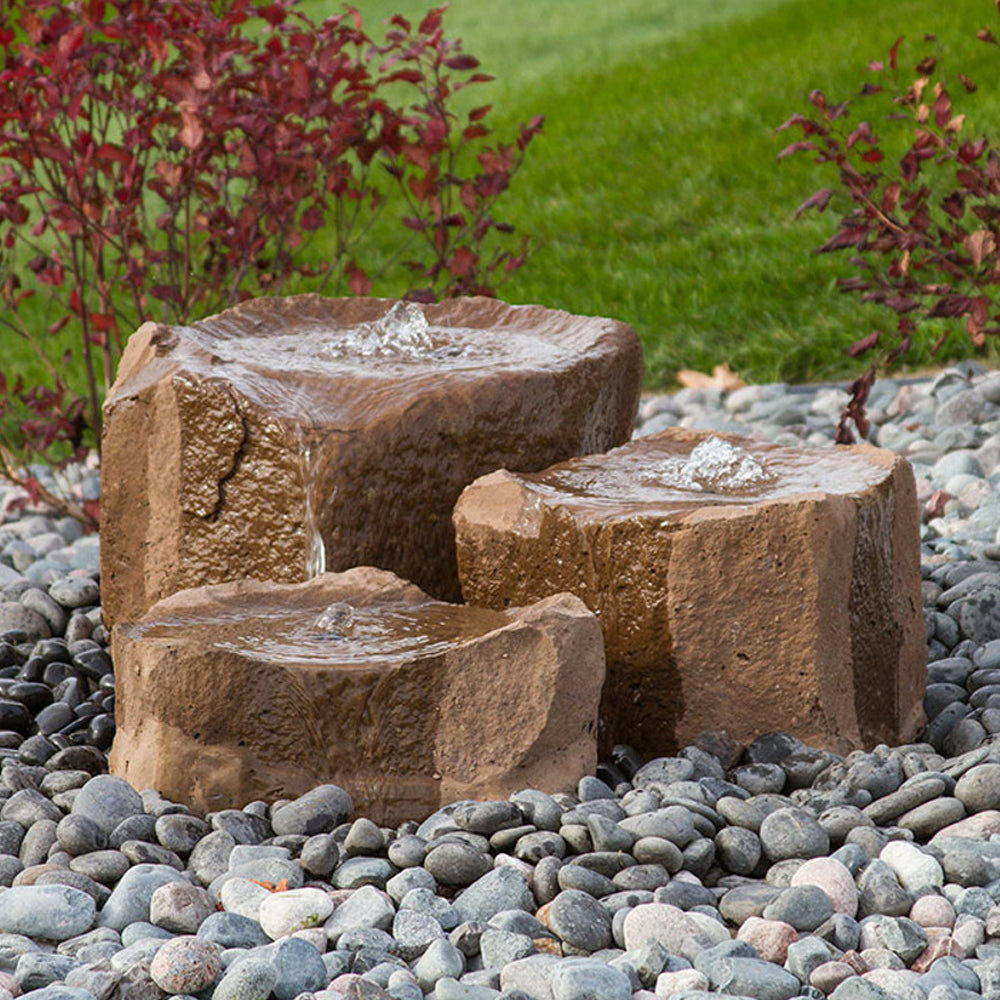 garden fountain Triple Falls