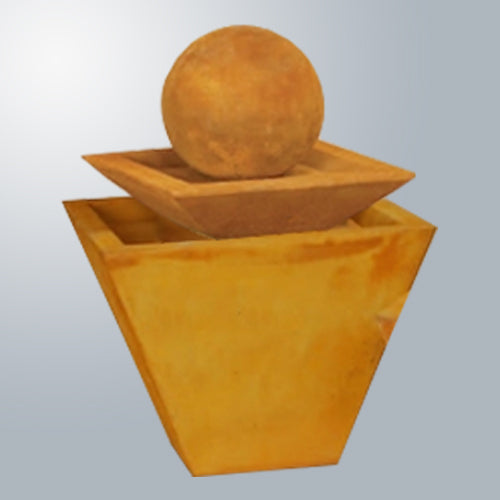 Image of a two tier tapered square fountain