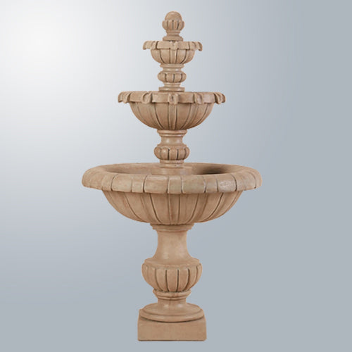 Image of a garden fountain