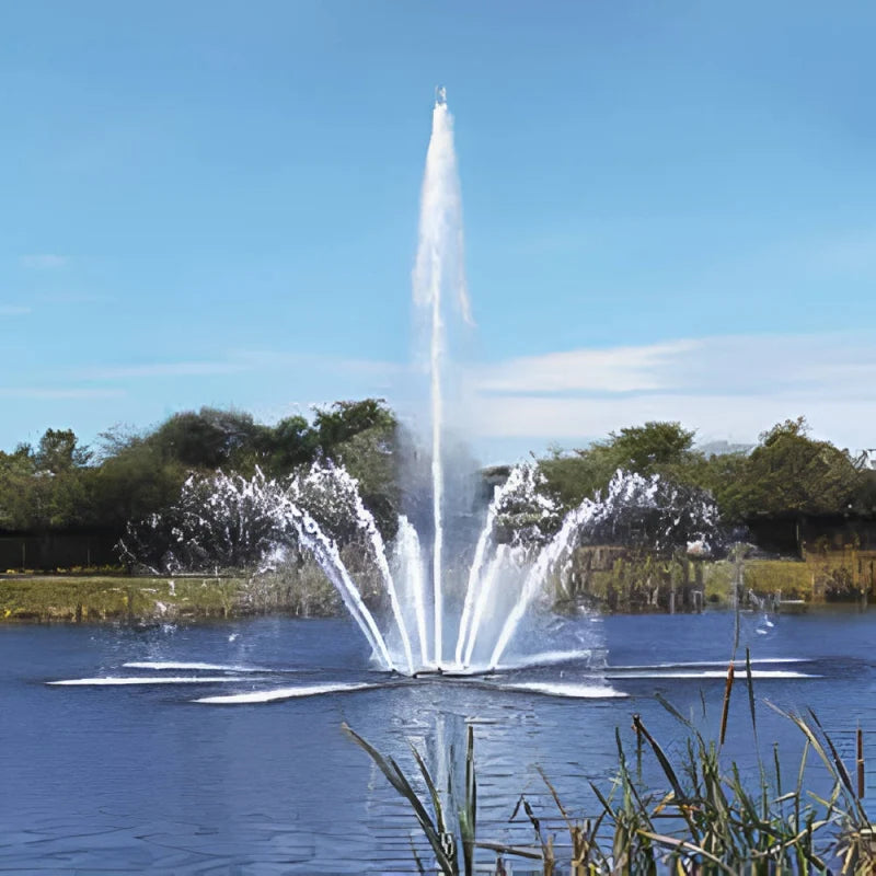 Vertex AerationJet Floating Pond Fountain