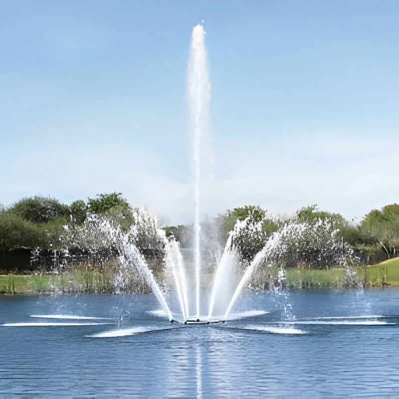 Vertex AerationJet Floating Pond Fountain