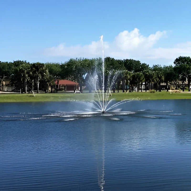 Vertex TriTier Floating Pond Fountain