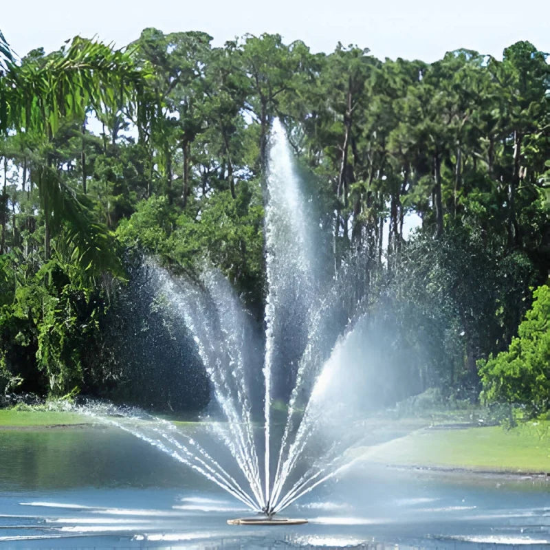 Vertex TriTier Floating Pond Fountain