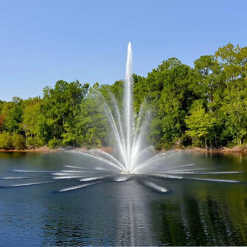 Vertex TriTier Floating Pond Fountain