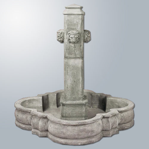 Outdoor water fountain for garden or patio