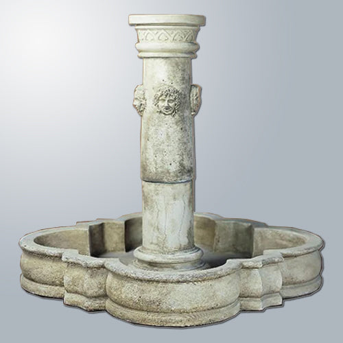 Outdoor water fountain for garden or patio