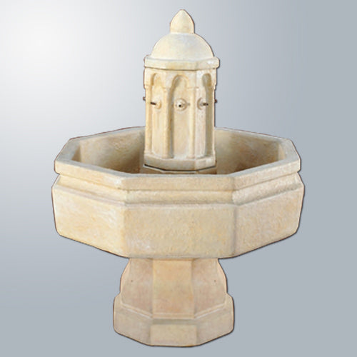 Outdoor water fountain for garden or patio