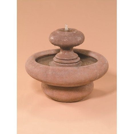 Image of a contemporary garden water fountain