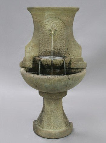 cast stone wall outdoor fountain