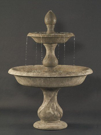 Garden water fountain in Old Toscano style