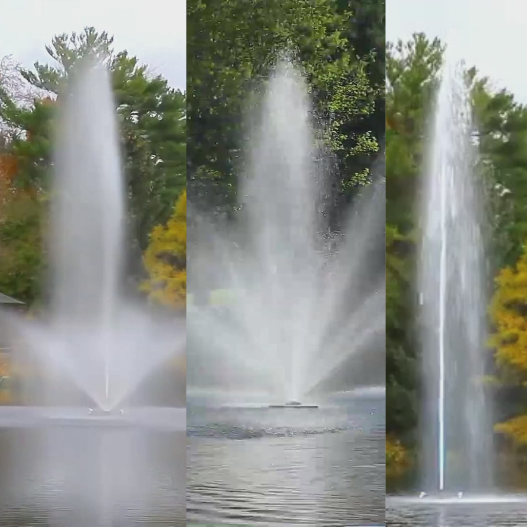 Scott Aerator Triad Pond Fountain
