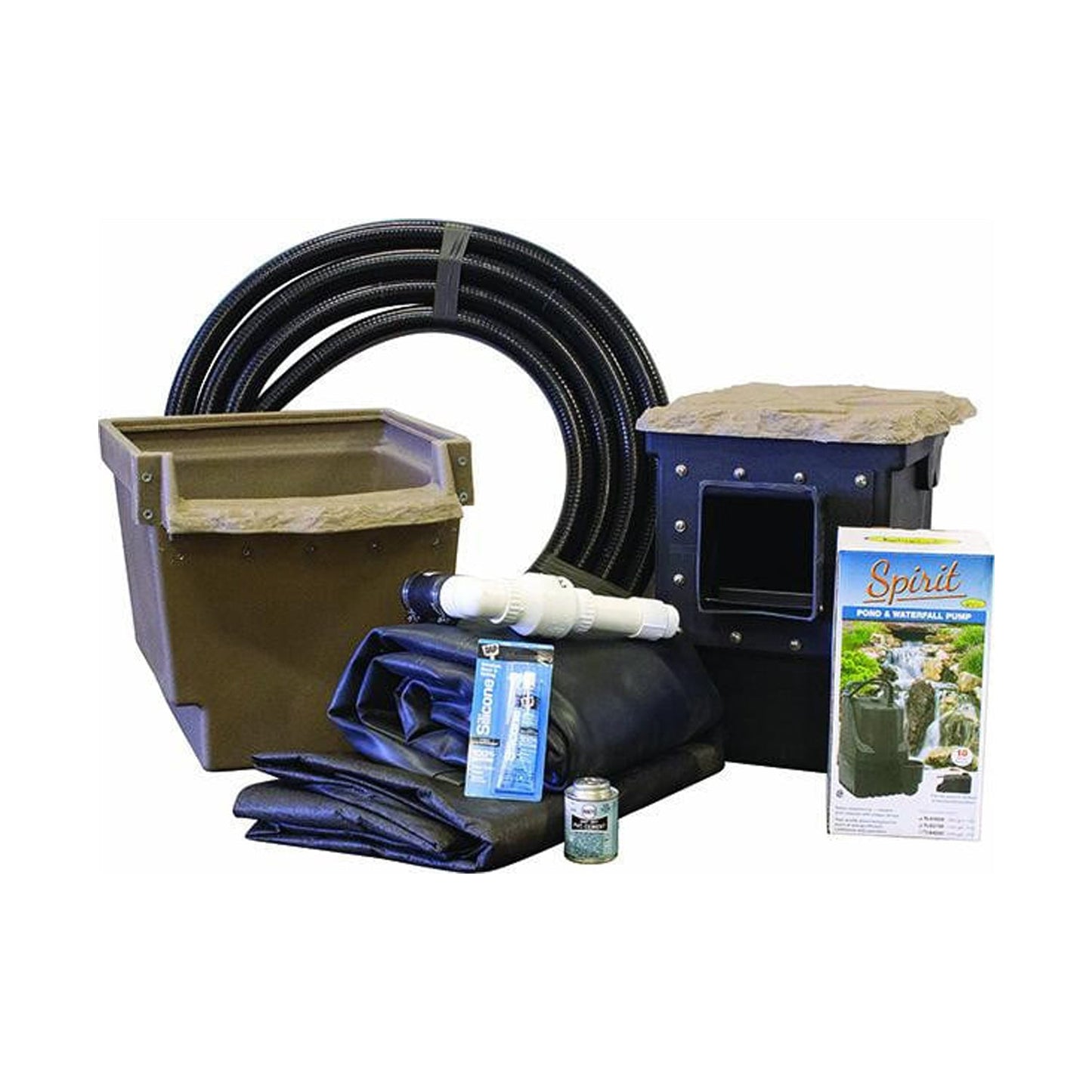 ET66FB Pro-Series Mini Pond Kit – Complete for 6′ X 6′ Pond