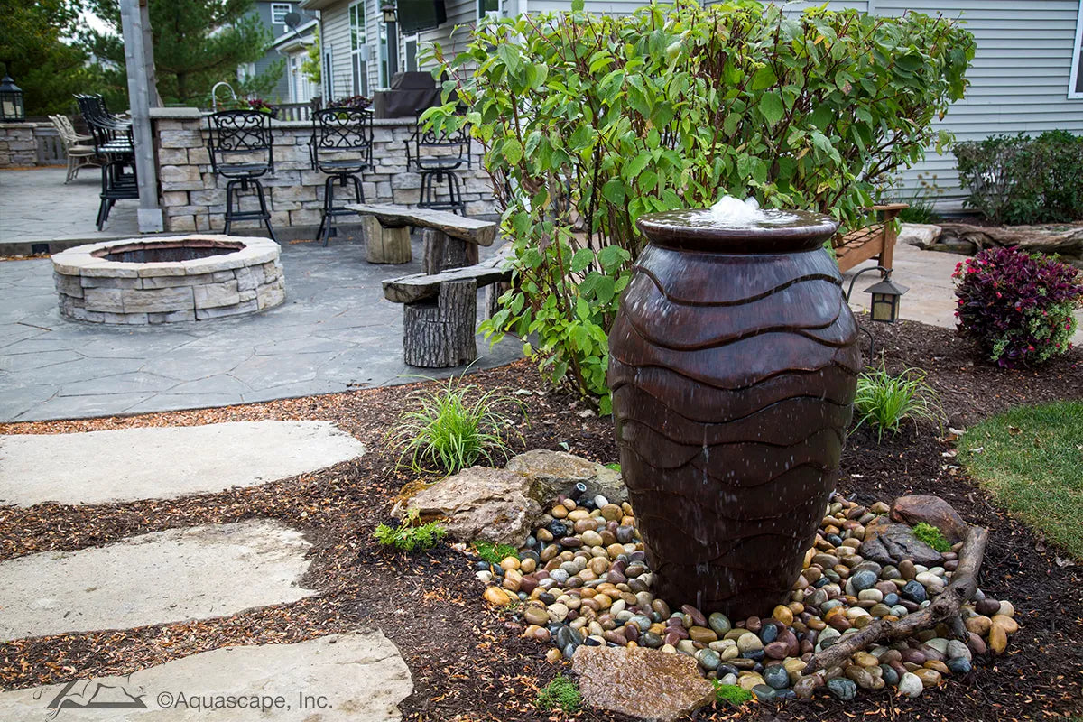 Scalloped Urns