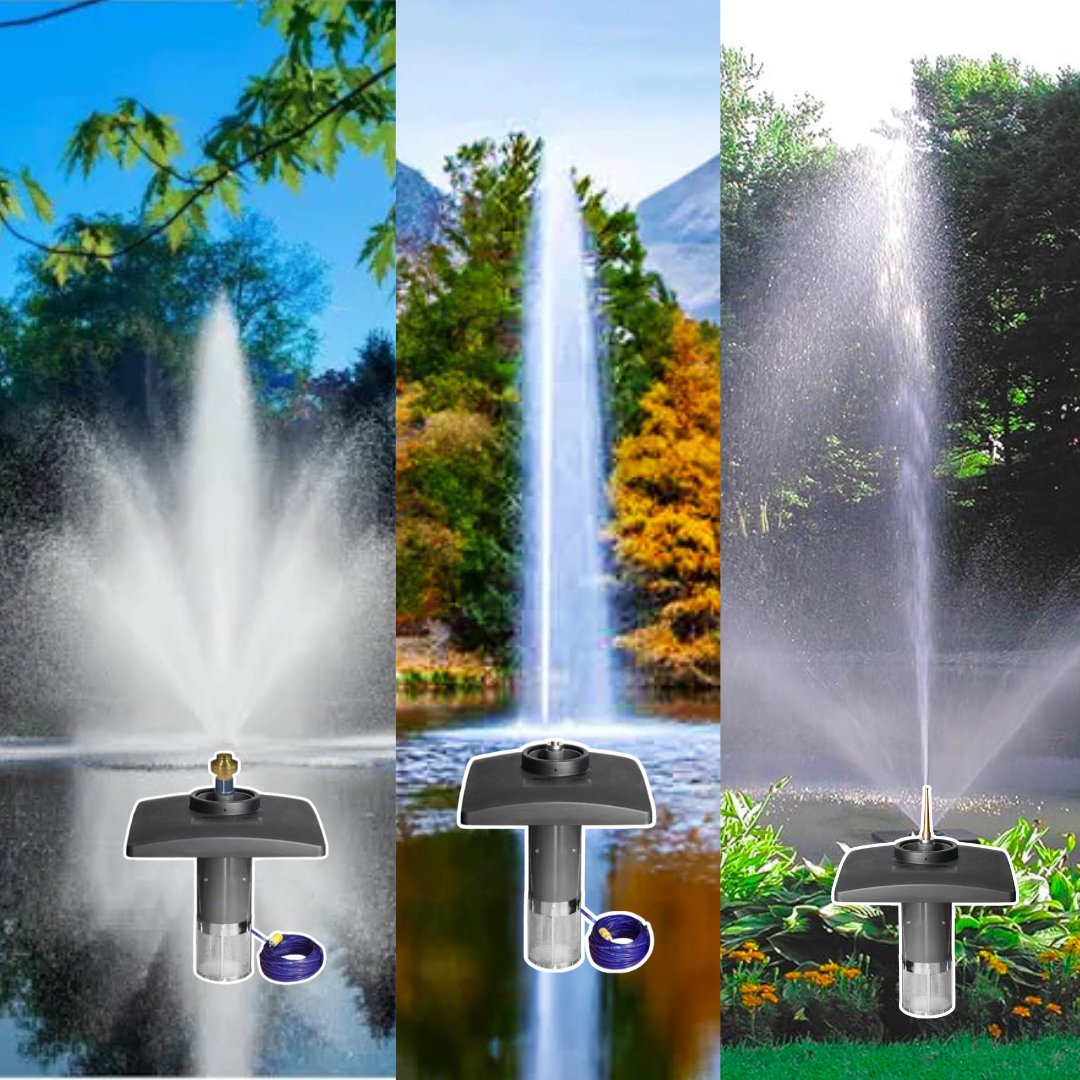 Scott Aerator Triad Pond Fountain