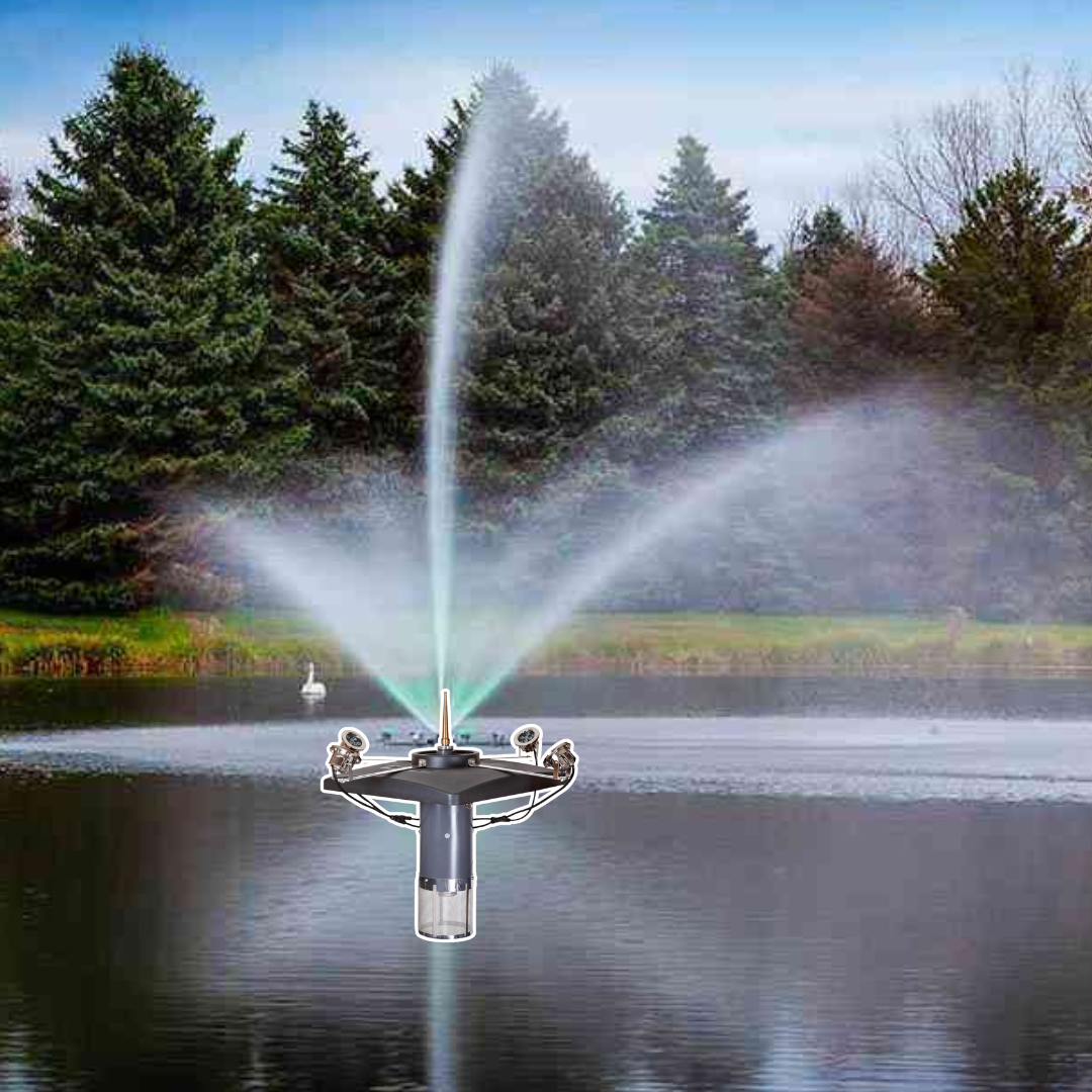 Scott Aerator Skyward Pond Fountain