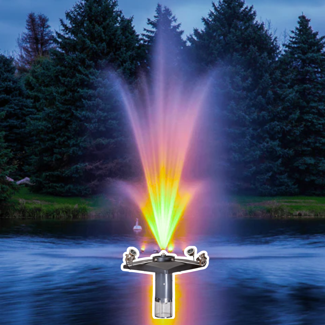 Scott Aerator Amherst Pond Fountain